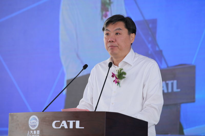 非凡娱乐与宁德时代产业化合作项目奠基